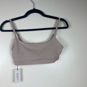NWT Aritzia Bandeau in Light Taupe